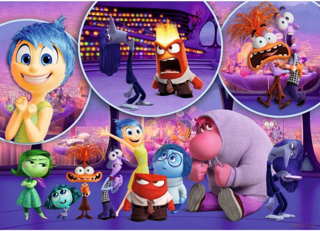 Puzzle 200 el. Dziecice emocje/Disney Inside Out 2 [PUZZLE]