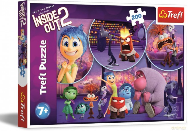 Puzzle 200 el. Dziecice emocje/Disney Inside Out 2 [PUZZLE]