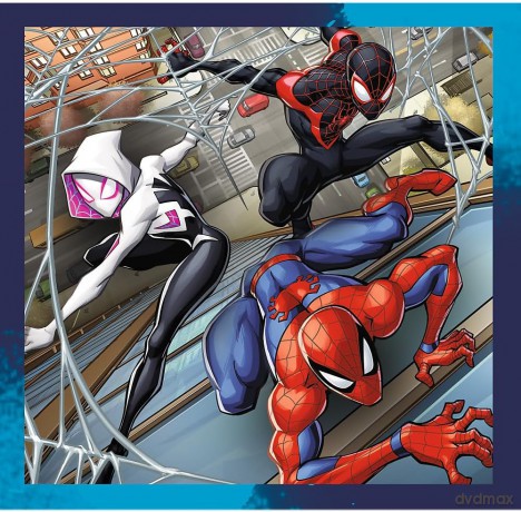 Puzzle 3w1 - Pajczy przyjaciele_/Disney Marvel Spiderman [PUZZLE]