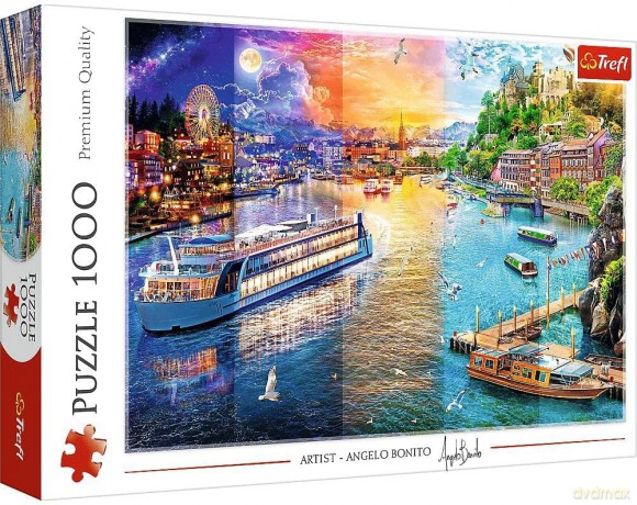 Puzzle 1000 el. Rejs po rzece [PUZZLE]