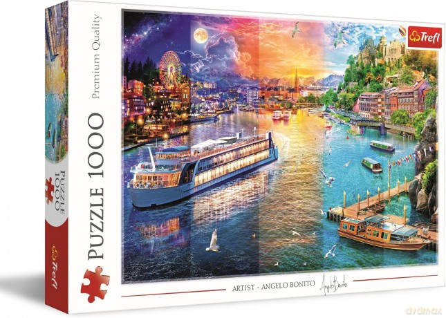 Puzzle 1000 el. Rejs po rzece [PUZZLE]