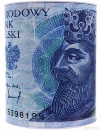 SKARBONKA PLN (8x12,5cm)