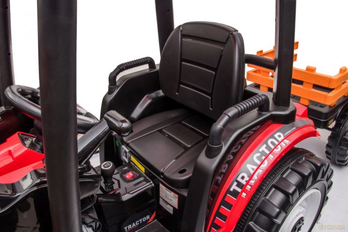 Traktor Na Akumulator Hercules Czerwony
