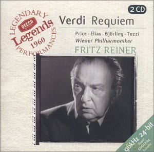 Reiner Wp: Decca Legends: Verdi Requiem [CD]