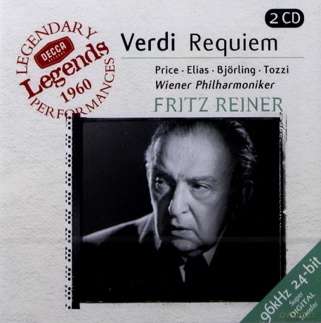 Reiner Wp: Decca Legends: Verdi Requiem [CD]