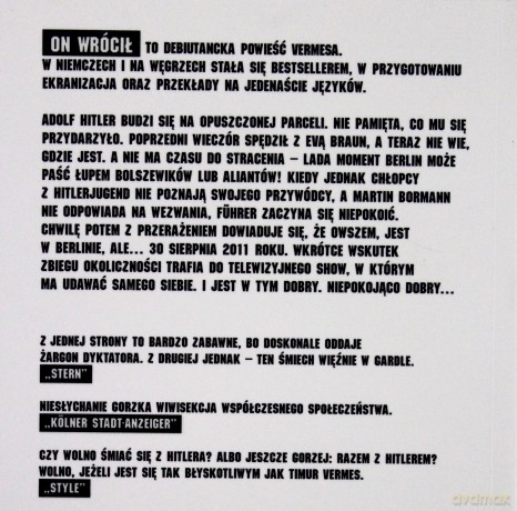 On wrócił - Vermes Timur [KSIĄŻKA]
