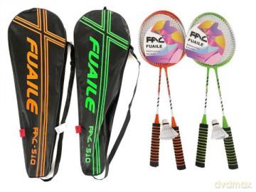 Badminton 2 rakietki + 1 lotka Z9872 mix [SPORT]
