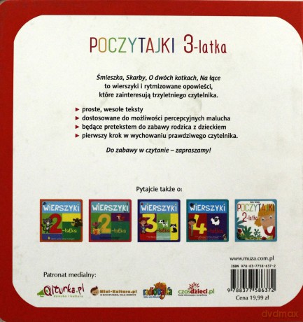Poczytajki 3-latka [KSIĄŻKA]
