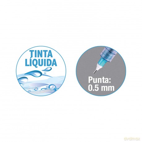 Cienkopis 0.5MM 3 kolory pastelowe