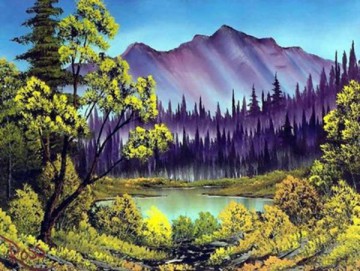 Diamentowa mozaika Górski krajobraz 30x40cm 1009188