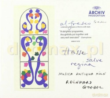 Reinhard Goebel: Hasse: Salve Regina/Al Fresco [CD]