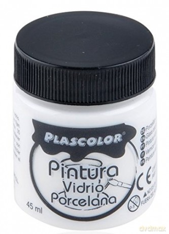 Farba do szkła i ceramiki 45ml biała
