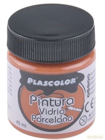Farba do szkła i ceramiki 45ml brązowa