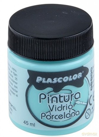Farba do szkła i ceramiki 45ml jasnoniebieska