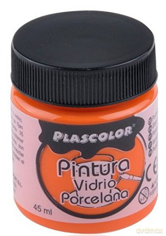 Farba do szkła i ceramiki 45ml pomarańczowa