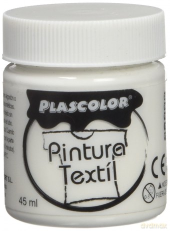 Farba do tkanin 45ml biała