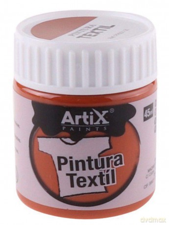 Farba do tkanin 45ml brązowa