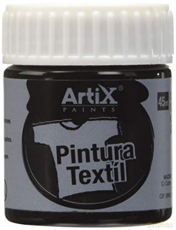 Farba do tkanin 45ml czarna