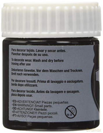 Farba do tkanin 45ml czarna