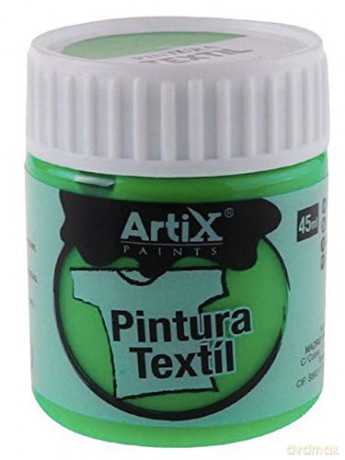 Farba do tkanin 45ml zielona fluorescencyjna