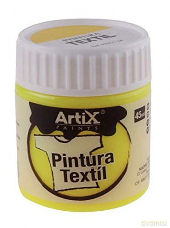 Farba do tkanin 45ml żółta fluorescencyjna