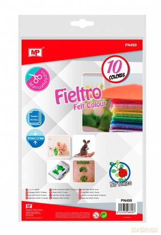 Filc dekoracyjny 20X30cm 180g 10 kolorów