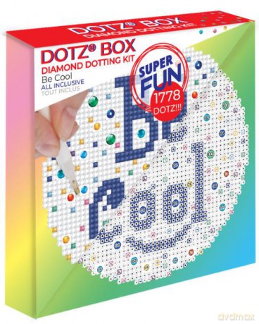 Haft diamentowy Diamond Dotz, Dotz box Diamentowa mozaika Be cool DBX011