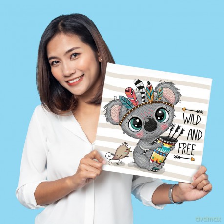 Haft diamentowy Diamond Dotz, Dotz box Diamentowa mozaika Wild and free DBX026