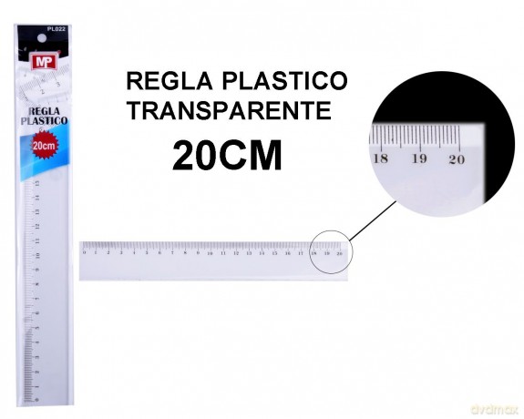 Linijka plastikowa 20cm