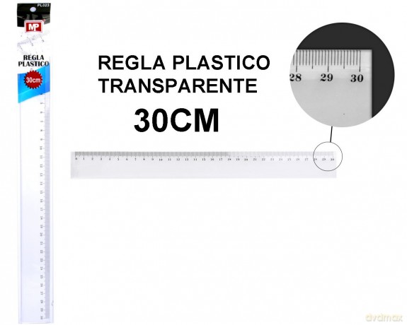 Linijka plastikowa 30cm