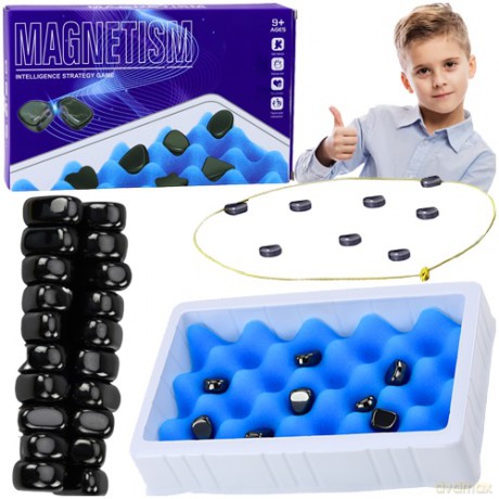 Magnetic, magnetyczna gra strategiczna 20 magnetycznych kamieni 2000602 [GRA]