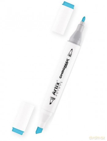 Marker Chromax z dwoma końcówkami BABY BLUE 66