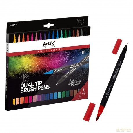Marker Chromax z dwoma końcówkami CHESTNUT BROWN 98