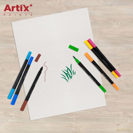 Marker Chromax z dwoma końcówkami CHESTNUT BROWN 98