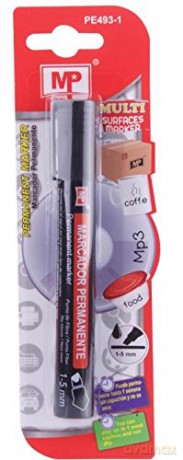 Marker permanentny czarny 1.0/5.0mm