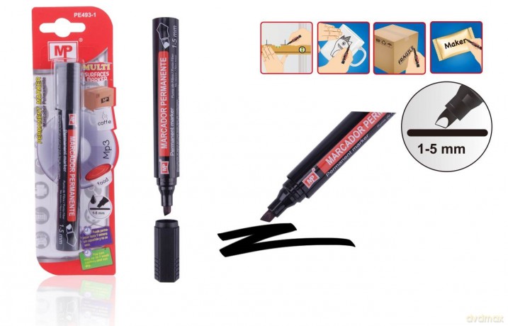 Marker permanentny czarny 1.0/5.0mm