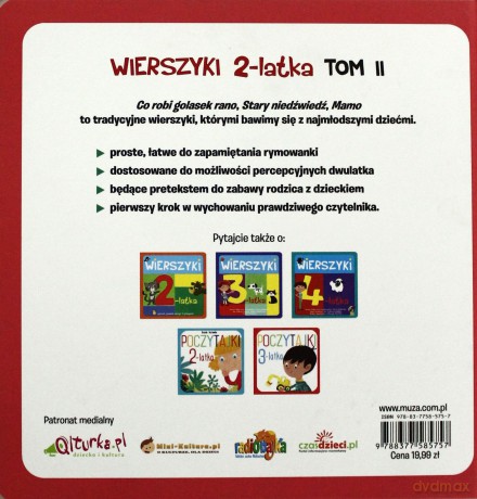 Wierszyki 2-latka. Tom II [KSIĄŻKA]