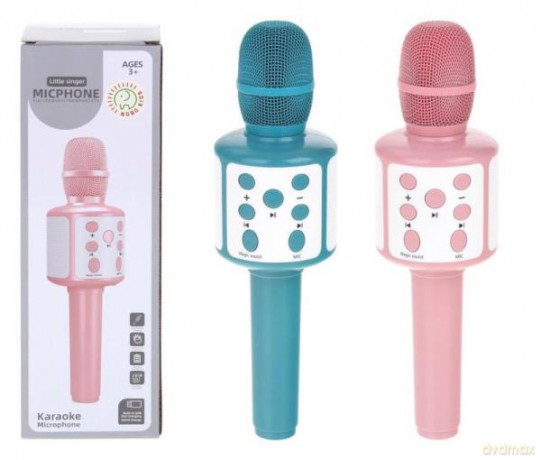 Mikrofon karaoke głośnik Bluetooth USB mix