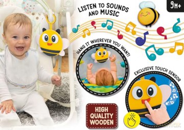 Montessori wood Muzyczna pszczoła Lisciani
