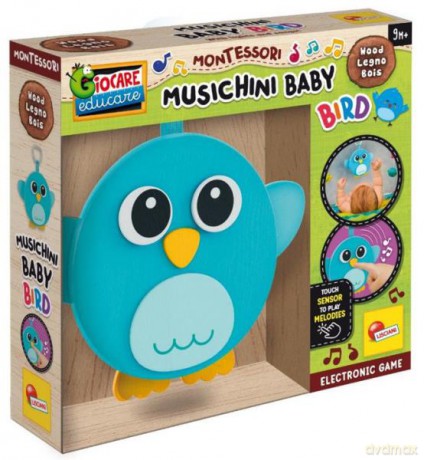 Montessori wood Muzyczny ptaszek Lisciani