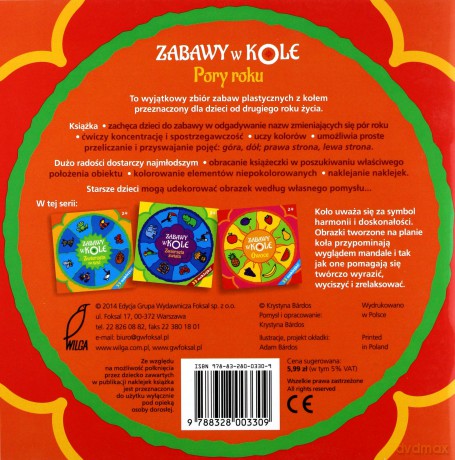 Zabawy w kole. Pory roku - Bardos Krystyna [KSIĄŻKA]