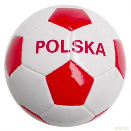 Piłka nożna z napisem Polska (rozmiar 5) Z9856