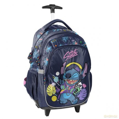 Plecak na kółkach Stitch DS24BB-997 Paso