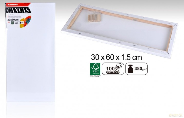 Podobrazie 30x60x1.5cm 280gr/m2