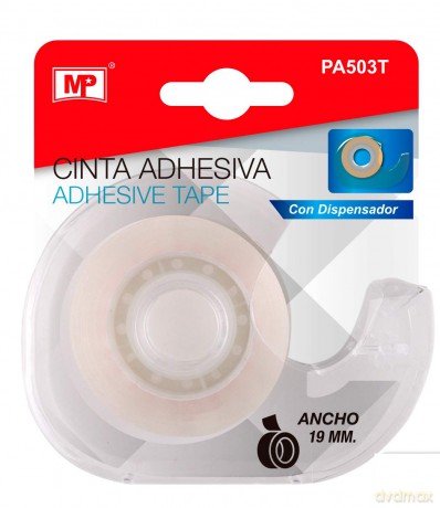 Taśma biurowa przezroczysta z podajnikiem 19MM