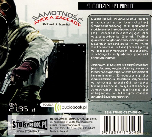 Samotność Anioła Zagłady - Robert J. Szmidt [AUDIOBOOK] [CD-MP3]  