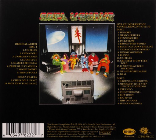 Grateful Dead: From The Mars Hotel [3CD]