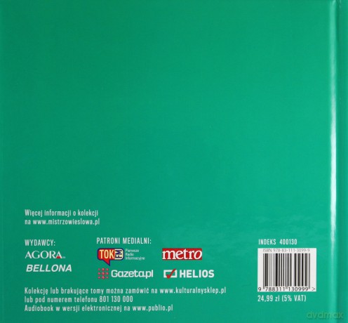 Mistrzowie Słowa III: 04 Bartłomiej Topa: Przygody Olivera Twista - Charles Dickens (digibook) [AUDIOBOOK] [CD]