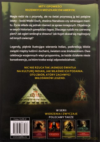 Legendy Indian Ameryki Północnej - W. Gibbins W., T. Larned W. [KSIĄŻKA]