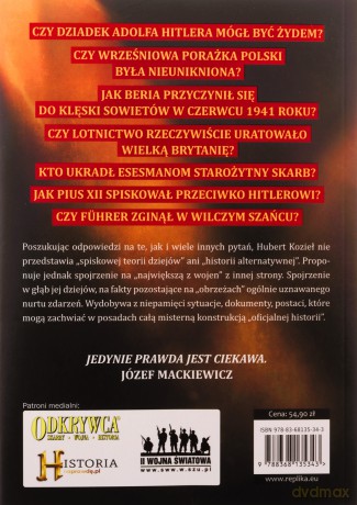 Mroczne sekrety II wojny światowej - Hubert Kozieł [KSIĄŻKA]